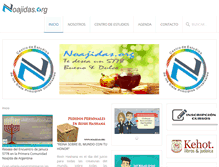 Tablet Screenshot of noajidas.org